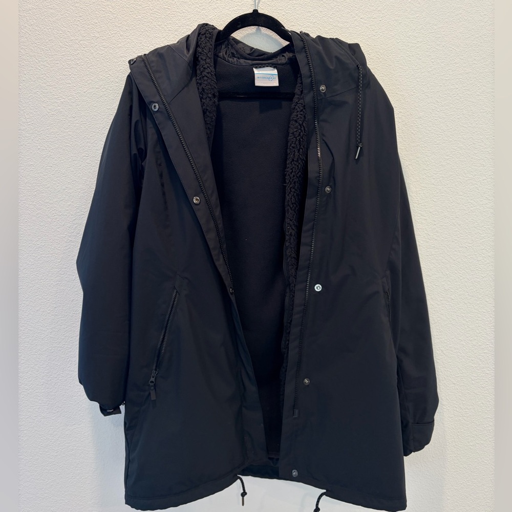 Women’s Columbia Two Layer Black Winter Coat Jacket